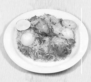 Chicken dum biryani