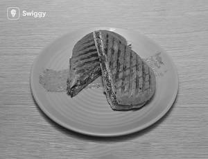 Mushroom And Cheese Sandwich (focaccia Grllied)