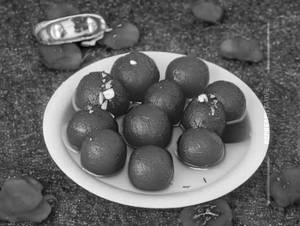 Dry Gulab Jamun
