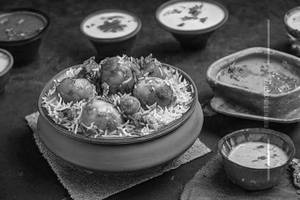 Dum Aloo Biryani