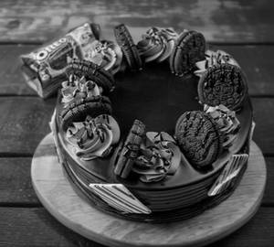 Pure Veg Oreo Chocolate Cake [1.200 kg ]