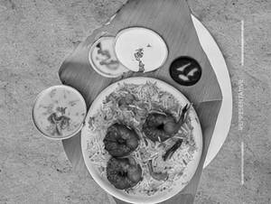 Special Prawns Biryani