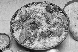 Soya Chaap Biryani