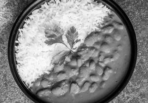 Rajma Chawal With Raita