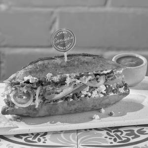 Spicy Soyrizo Potato Pambazo Sandwich