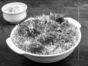 Beef biryani