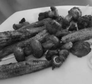 Tandoori Mushrooms + Babycorn