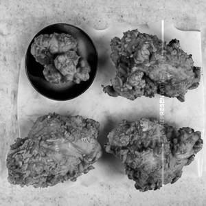 Four piece fried chicken