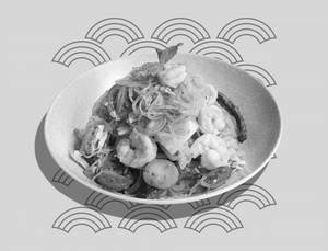 Glass Noodle Salad - Prawn