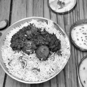 Fish biriyani -