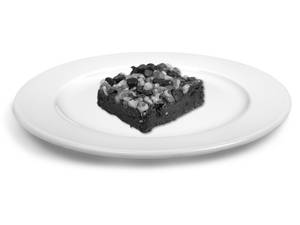 Brownie With Hot Chocolate