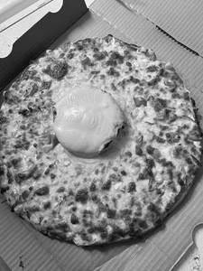 Cheese Volcano Veggie Delight Pizza