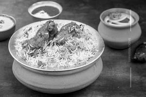 Chicken mughlai biryani