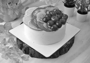 Fresh Fruit Cake Eggless [1 Kg]