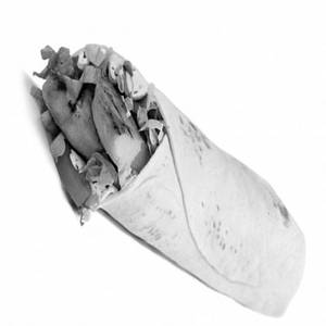 Aloo Tikki Wrap