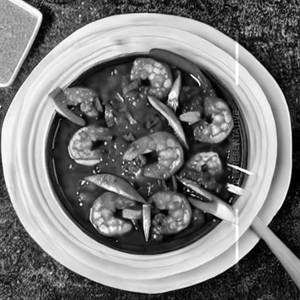 Prawns chilli