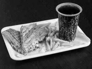 Grilled Cheese Patty Combo