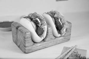 Chilli Garlic Chicken Bao