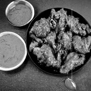 Boneless Ulavacharu Chicken Fry