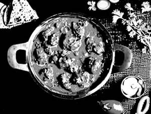 Mushroom tikka masala