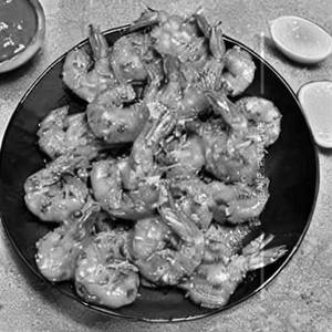 Ulava Charu Prawns Fry