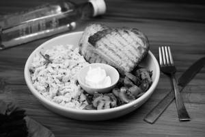 Truffle Scrambled Eggs