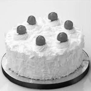 White Forest Cream Cake
