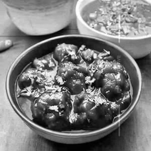Chicken manchurian gravy