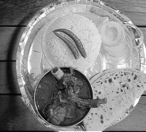 Bhuna Mutton Value Meal