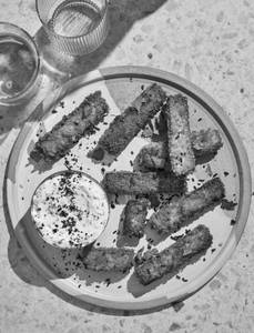 Paneer strips