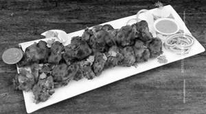 Chicken achari kebab