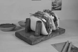 Double Tossed Egg Bao