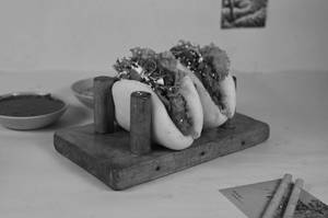 Sesame Honey Spice Chicken Bao