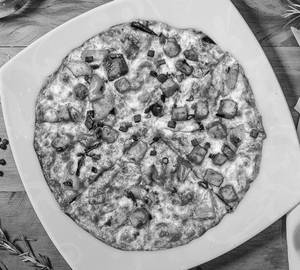 Tikka Paneer Pizza Medium -  6 Piece
