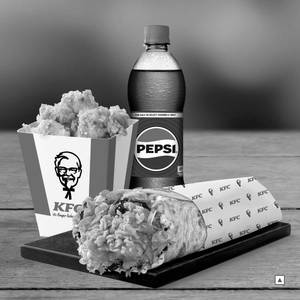 Korean Tangy Roll & Popcorn Chicken Meal