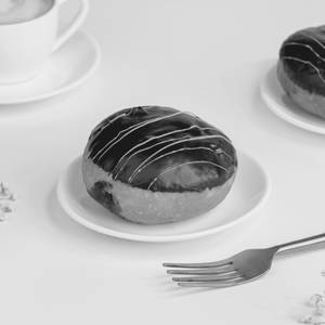 Chocolate Donut with Ganache Filling