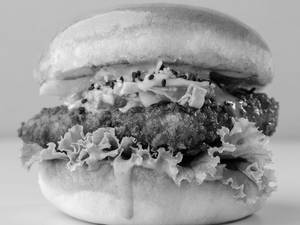 Korean Fried Paneer Burger