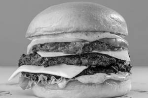 Double Smash Buffalo Cheeseburger