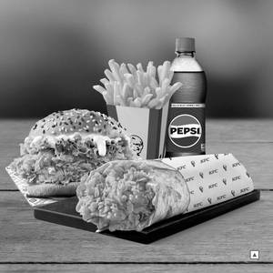 Indian Tandoori Roll Chicken Meal