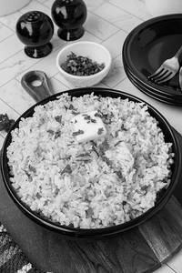 Veg Butter Garlic Rice