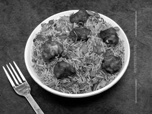 Manchurian fried rice