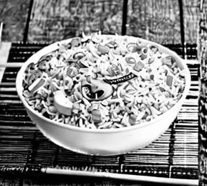 Mushroom fried rice [full]