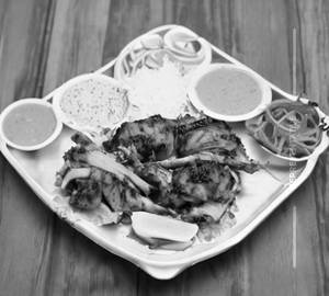 Bbq Chicken Shawarma Plate
