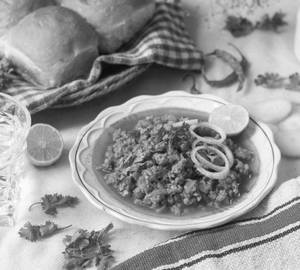 Chicken Keema Pao