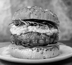 Veg Crispy Barbeque Burger