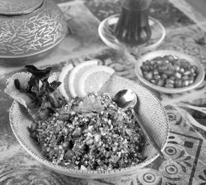 Classic tabbouleh salad