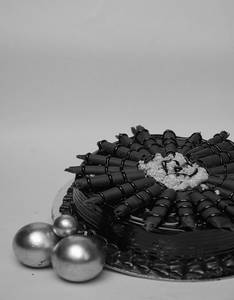 Pure Chocolate Ganache Cake