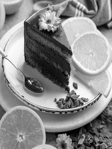 Orange Choco Cake