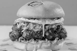 Korean Fried Chicken Burger