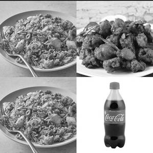 2 Chicken Fried Rice + Chilli Chicken + Coke 250ML